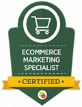 eCommerce Marketing Specialist certified